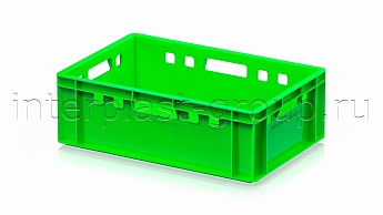 Ящик для мяса и колбасных изделий Е-2 светло-зеленый в Оренбурге Ящик для мяса и колбасных изделий Е-2 светло-зеленый в Оренбурге
