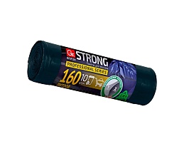 Мешки для мусора 160 л, двухслойные, синие, в рулоне 10 шт., ПВД, 30 мкм, 1100х800 мм, GRIFON SUPER POWER , 101-092 в Оренбурге