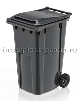 Контейнер для мусора 240 л серый облегченный 240 серый в Оренбурге Контейнер для мусора 240 л серый облегченный 240 серый в Оренбурге