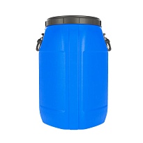 Бочка пластиковая 65 л Quadro с хомутом в Оренбурге Бочка пластиковая 65 л Quadro с хомутом в Оренбурге
