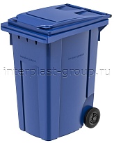Мусорный контейнер 360 л синий 360 синий в Оренбурге