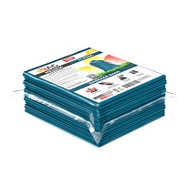 Мешки для мусора 160 л, светло-синие, в пачке 10 шт., ПВД, 40 мкм, 900х1100 мм, i-Bag в Оренбурге