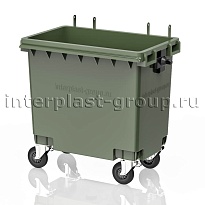 Мусорный контейнер 770 л зеленый без крышки 770 зеленый в Оренбурге