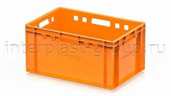 Ящик для мяса и колбасных изделий Е-3 оранжевый в Оренбурге