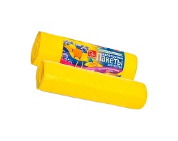 Мешки для мусора 35 л, ароматизированные, Лимон, желтые, в рулоне 10 шт., ПНД, 12 мкм, 560х530 мм, GRIFON Aroma, 101-080 Li в Оренбурге