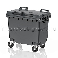 Контейнер для мусора 660 л серый 660 серый в Оренбурге Контейнер для мусора 660 л серый 660 серый в Оренбурге