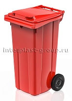 Мусорный контейнер 120 л красный 120 красный в Оренбурге