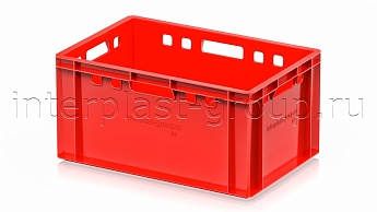 Ящик для мяса и колбасных изделий Е-3 красный в Оренбурге