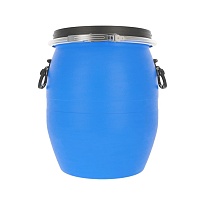 Бочка пластиковая 48 л с хомутом в Оренбурге Бочка пластиковая 48 л с хомутом в Оренбурге