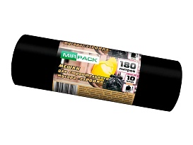 Мешки для мусора 180 л, ароматизированные, черные, в рулоне 10 шт., ПВД, 70 мкм, 1100х930 мм, СТРОЙКА, S18010110 в Оренбурге Мешки для мусора 180 л, ароматизированные, черные, в рулоне 10 шт., ПВД, 70 мкм, 1100х930 мм, СТРОЙКА, S18010110 в Оренбурге