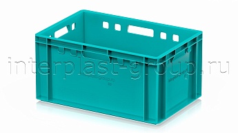 Ящик для мяса и колбасных изделий Е-3 бирюзовый в Оренбурге
