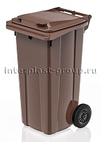 Мусорный контейнер 120 л коричневый 120 коричневый в Оренбурге Мусорный контейнер 120 л коричневый 120 коричневый в Оренбурге