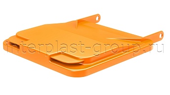 Комплект крышки для контейнера 120 л. оранжевая  оранжевый в Оренбурге