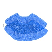 Бахилы голубые 2000 шт (1000 пар), 16 мкм, однослойные, с одной резинкой, Эконом в Оренбурге Бахилы голубые 2000 шт (1000 пар), 16 мкм, однослойные, с одной резинкой, Эконом в Оренбурге