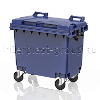 Контейнер для мусора 660 л синий 660 синий в Оренбурге Контейнер для мусора 660 л синий 660 синий в Оренбурге