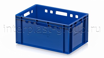 Ящик для мяса и колбасных изделий Е-3 синий в Оренбурге