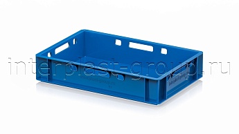 Ящик для мяса и колбасных изделий Е-1 голубой в Оренбурге