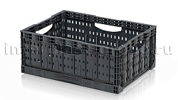 Ящик складной 400х300х170 темно-серый