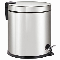 Ведро-контейнер для мусора урна с педалью LAIMA Classic Plus, 20 л, зеркальное в Оренбурге