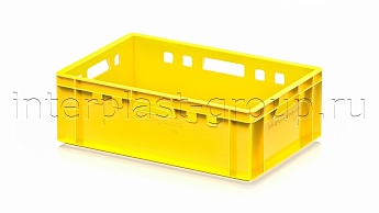 Ящик для мяса и колбасных изделий Е-2 желтый в Оренбурге