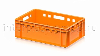 Ящик для мяса и колбасных изделий Е-2 оранжевый в Оренбурге
