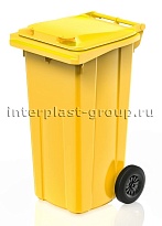 Мусорный контейнер 120 л желтый 120 желтый в Оренбурге Мусорный контейнер 120 л желтый 120 желтый в Оренбурге