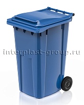 Контейнер для мусора 240 л голубой облегченный 240 голубой в Оренбурге