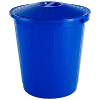 Мусорный бак с крышкой 70 л синий 70 синий в Оренбурге Мусорный бак с крышкой 70 л синий 70 синий в Оренбурге