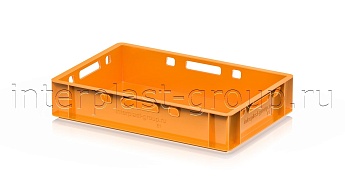 Ящик для мяса и колбасных изделий Е-1 оранжевый в Оренбурге