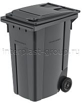 Мусорный контейнер 360 л серый 360 серый в Оренбурге