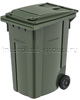 Мусорный контейнер 360 л зеленый 360 зеленый в Оренбурге