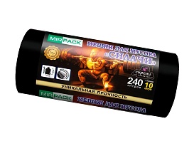 Мешки для мусора 240 л, ароматизированные, черные, в рулоне 10 шт., ПВД 40 мкм, 1500х1100 мм, СИЛАЧИ, sil24011110 в Оренбурге Мешки для мусора 240 л, ароматизированные, черные, в рулоне 10 шт., ПВД 40 мкм, 1500х1100 мм, СИЛАЧИ, sil24011110 в Оренбурге