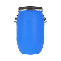 Бочка пластиковая 65 л с хомутом в Оренбурге Бочка пластиковая 65 л с хомутом в Оренбурге