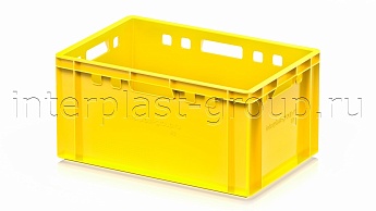 Ящик для мяса и колбасных изделий Е-3 желтый в Оренбурге